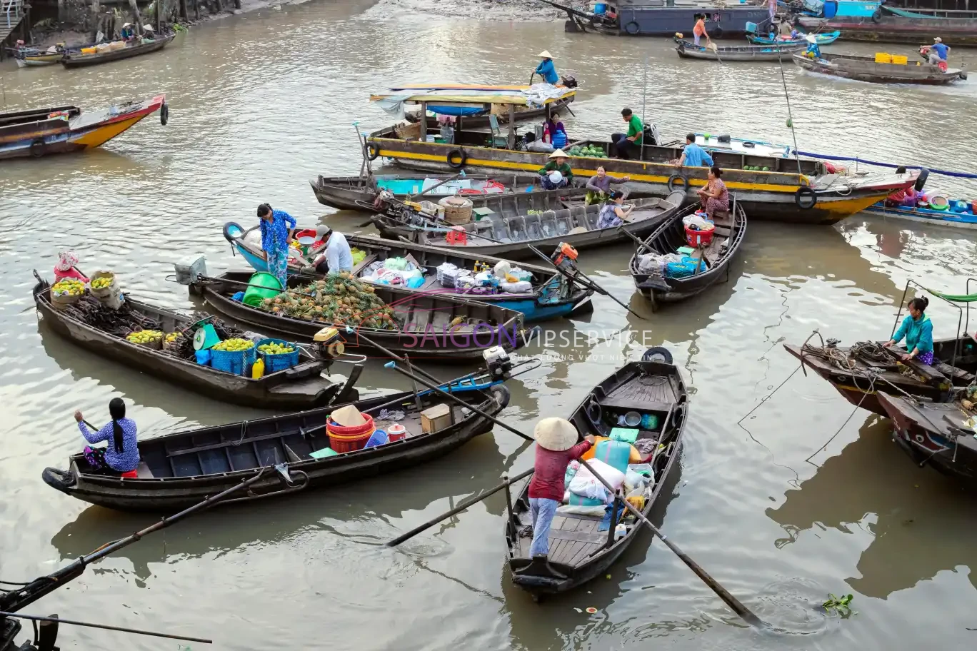 Thuê xe đi Cần Thơ - Khám phá sông nước miền Tây