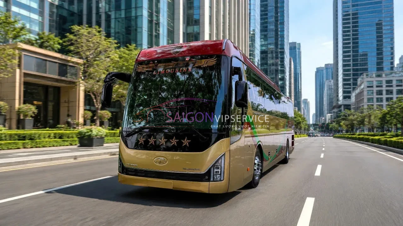 Chuyến đi hoàn hảo và an toàn cùng xe DCar Thượng Đỉnh 29 chỗ. Động cơ mạnh mẽ, vận hành êm ái mang lại sự an tâm tuyệt đối cho mọi hành trình dài.